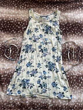 Vintage All That Jazz floral mini dress